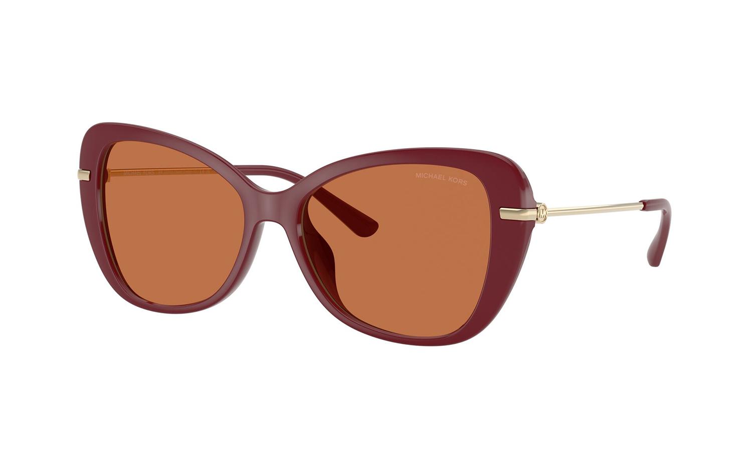 Michael Kors Damen 56mm tiefe rote Sonnenbrille