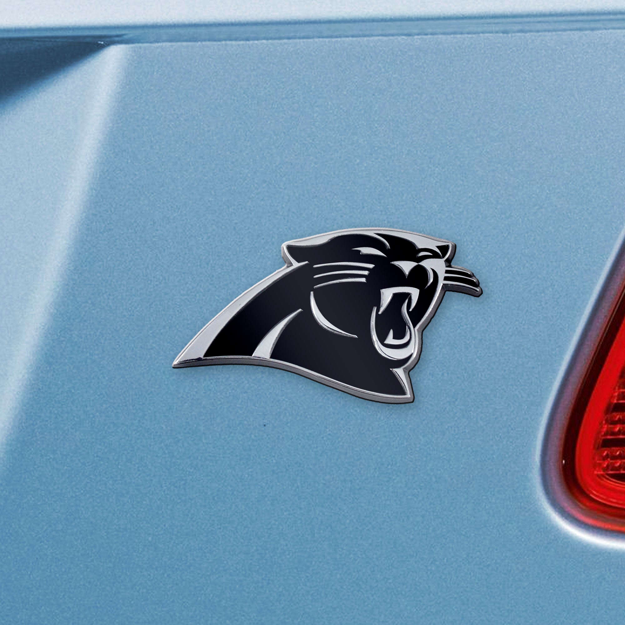 Fanmats Carolina Panthers 3D Chrom Metall Emblem