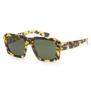 Dolce & Gabbana Herren 54mm Havana gelb Sonnenbrille 7805807132732