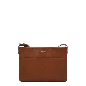 Fossil Damen Phoebe Leder kleinen Kreuzkörper 7805801136188