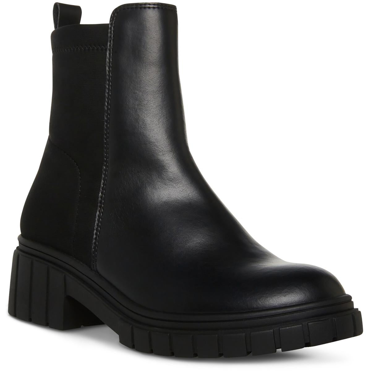 Pronto Kunstleder Reißverschluss Stiefeletten