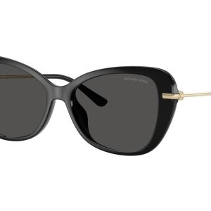 Michael Kors Damen 56mm schwarze Sonnenbrille 7805800611900