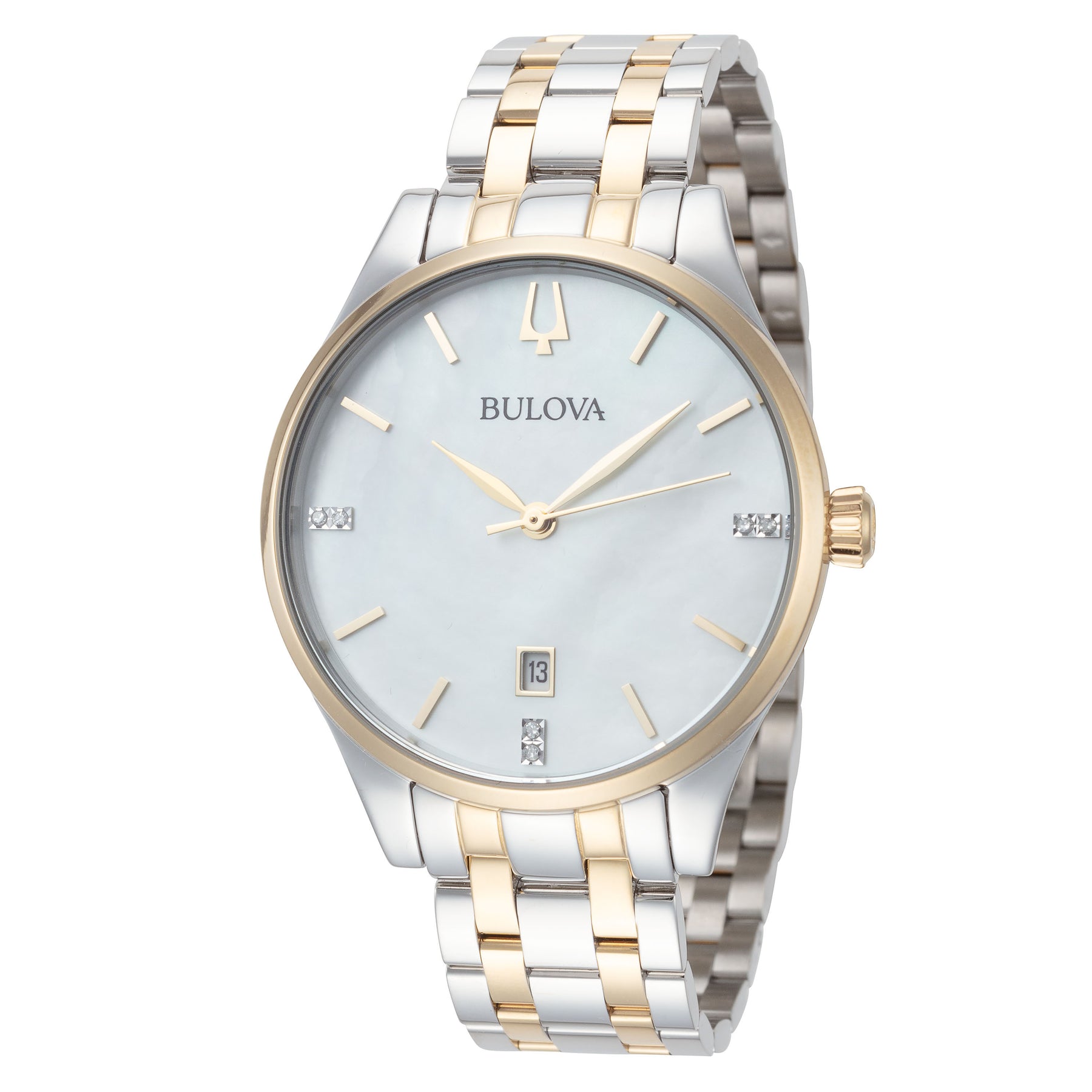 Bulova Damen klassisch 36mm Quarzuhr