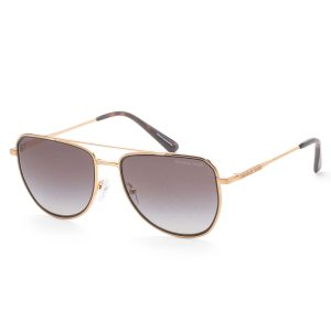 Michael Kors Herren 58mm glänzend gelb gold Sonnenbrille 7805809000508