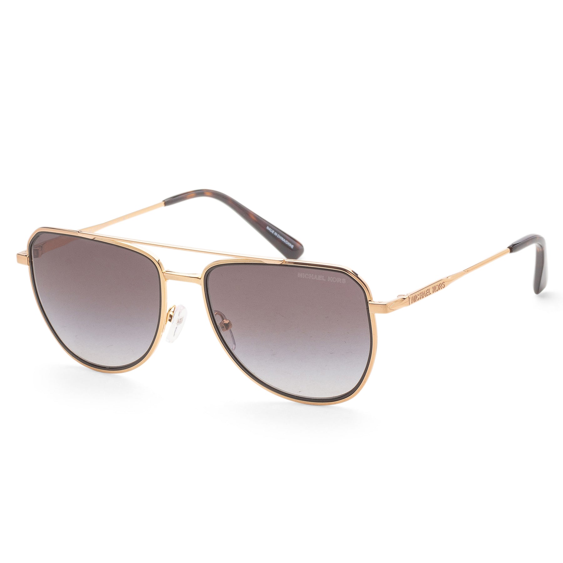 Michael Kors Herren 58mm Shiny Gelbgold Sonnenbrille