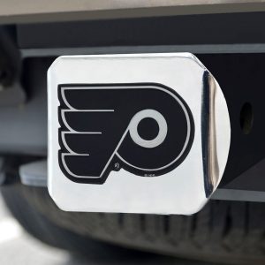 Fanmats philadelphia Flyer Chrom Metall Haken Abdeckung mit Chrom Metall 3D Emblem