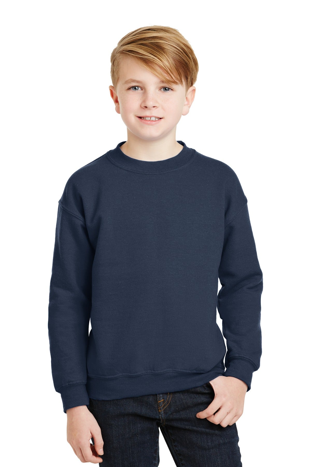 Gildan Jugend schwere Mischung Rundhalsausschnitt Sweatshirt