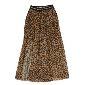 Marcelo Burlon Rock mit Leoparden-Grafikdruck – Braun 7712862863420