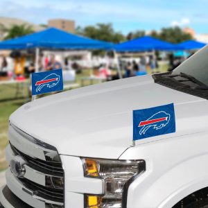 Fanmats Buffalo Bills Ambassador Autoflaggen - 2 Packung Mini Autoflaggen, 4 "X 6"