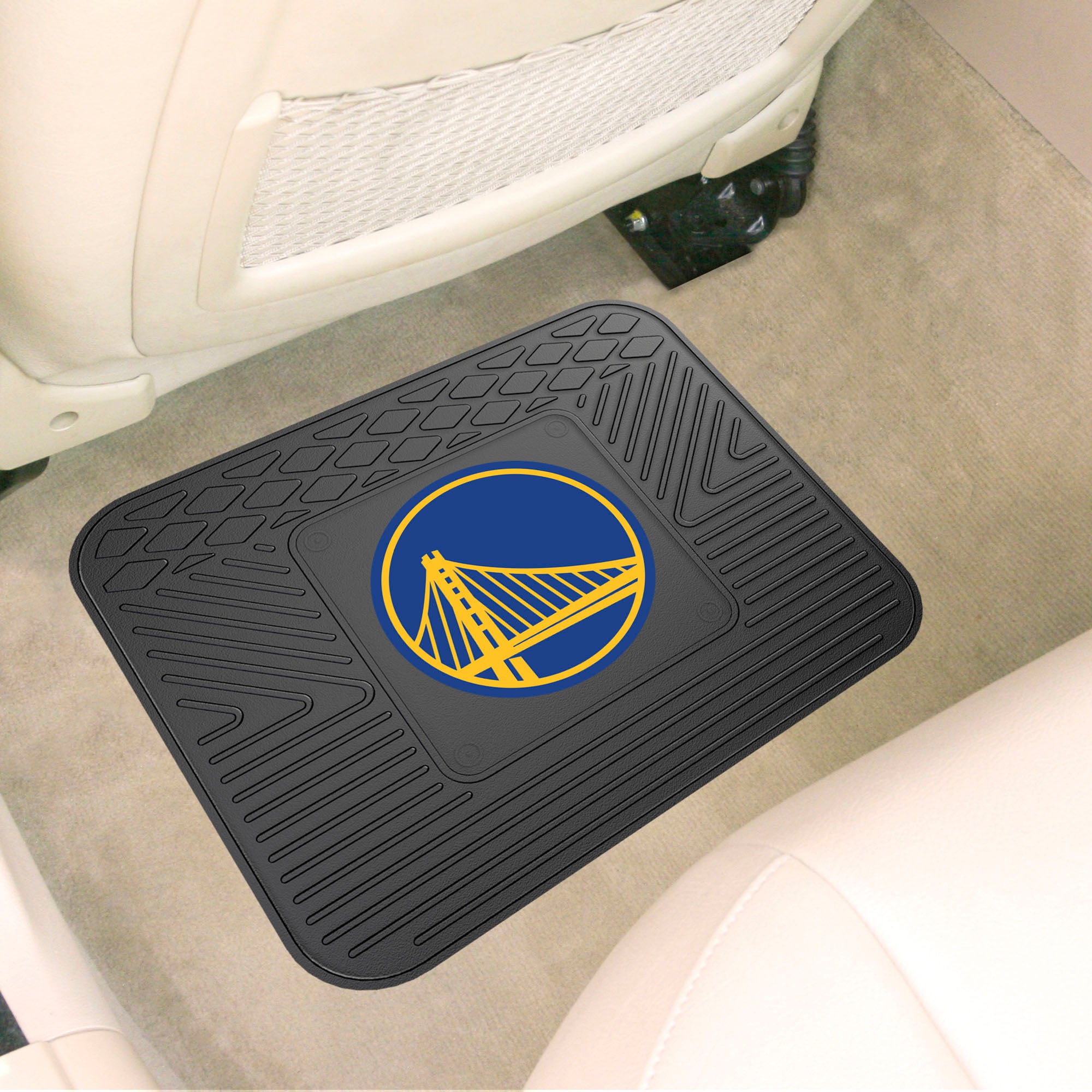 Fanmats Golden State Warriors Rücksitz Auto Utility Mat – 14′′ x 17′′