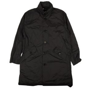 Opening Ceremony Nylon Logo Trenchcoat – schwarz