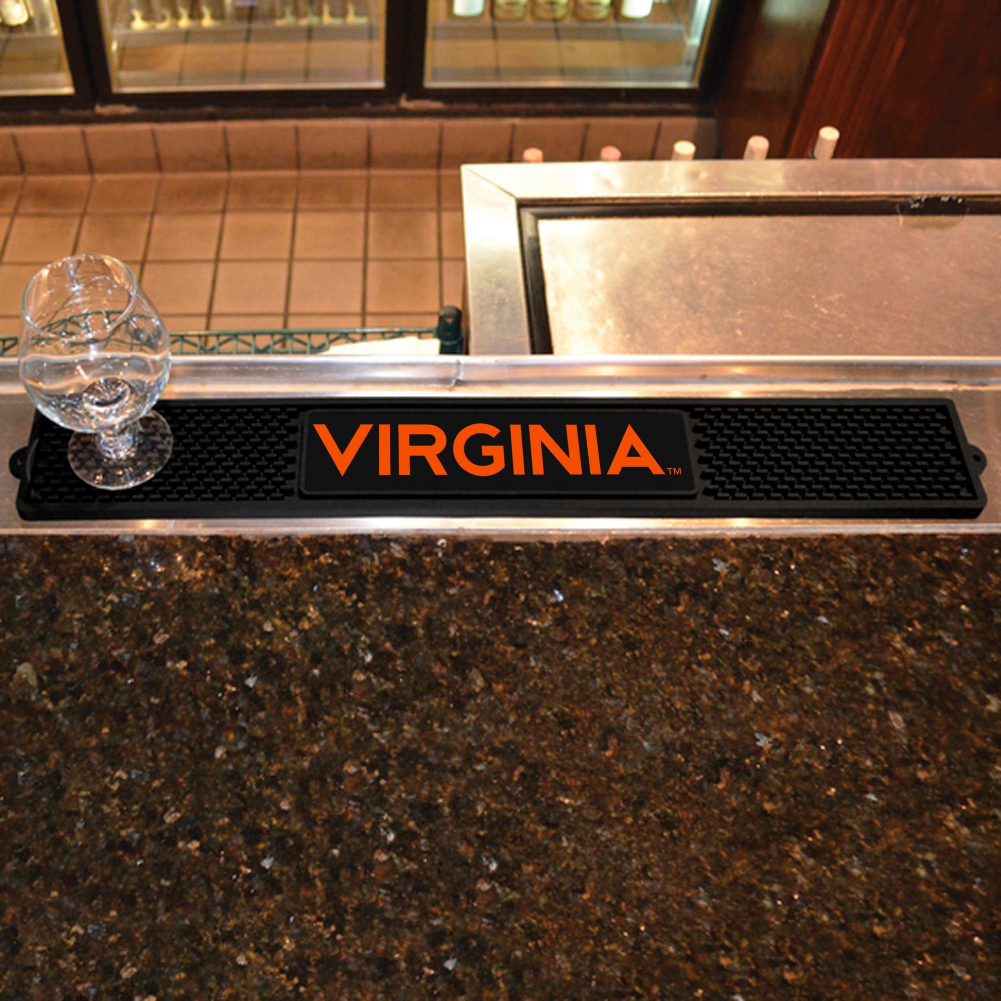 Fanmats Virginia Cavaliers Bar Drink Mat – 3,25′′ x 24′′