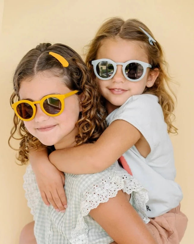 Nachhaltige Kinder Polarisierte Sonnenbrille – Golden