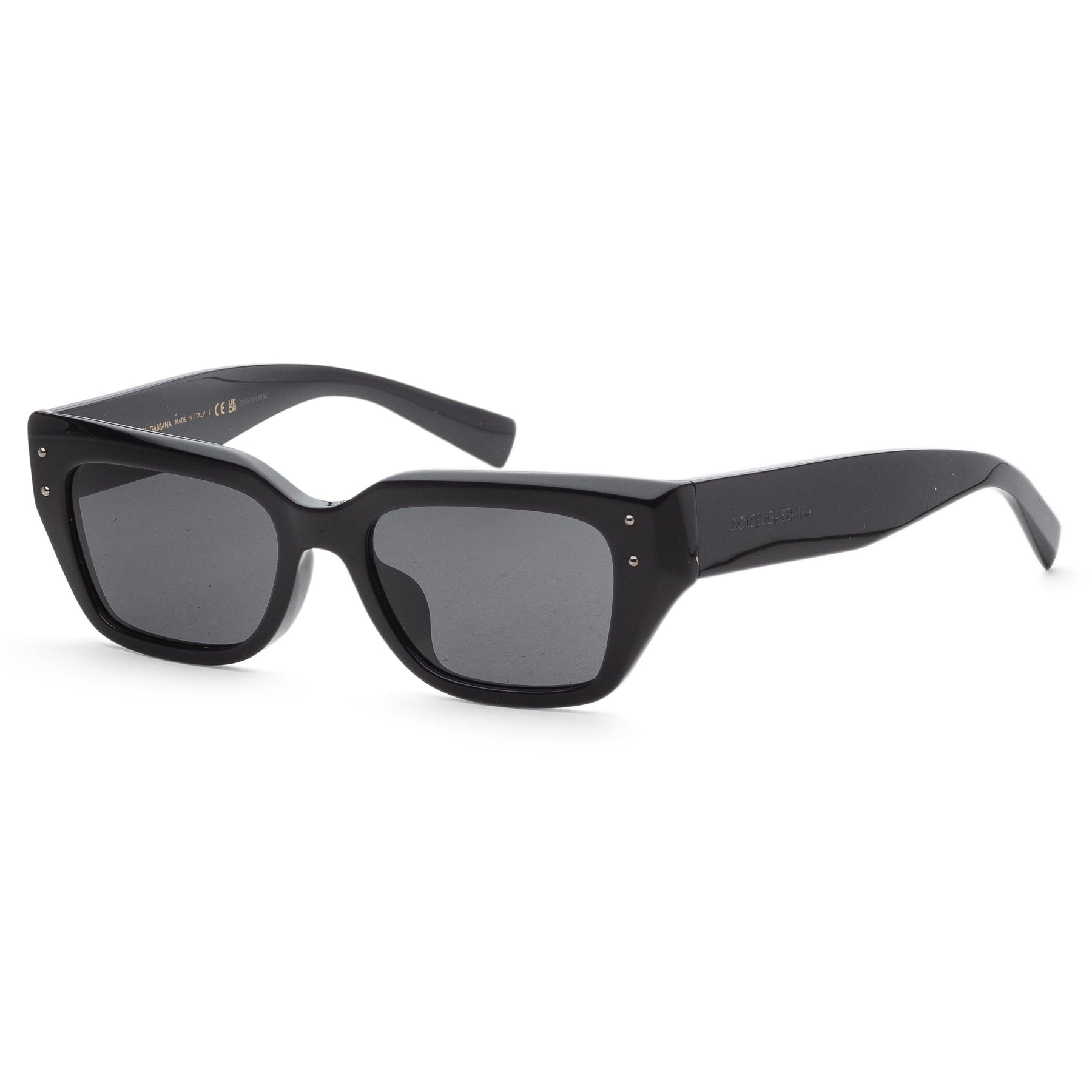 Dolce & Gabbana Damen 52mm schwarze Sonnenbrille