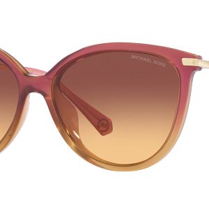 Michael Kors Damen 56mm staubig rosa hellbraun Sonnenbrille 7805808148540