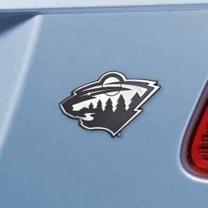 Fanmats minnesota wild 3D Chrom Metall Emblem