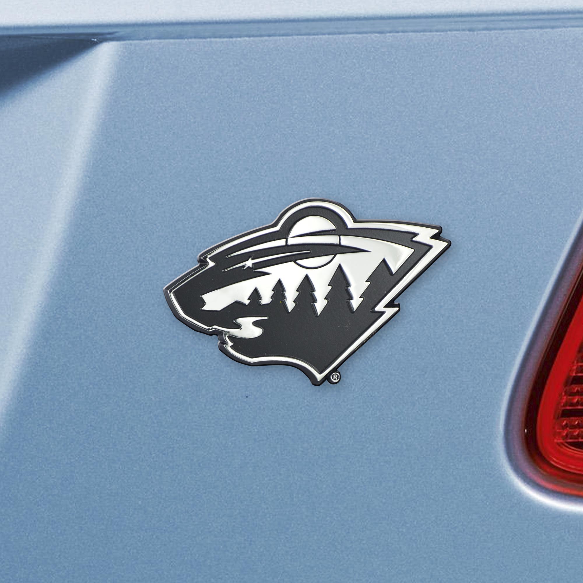Fanmats Minnesota Wild 3D Chrom Metall Emblem