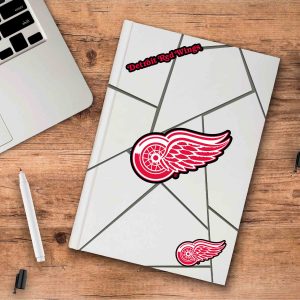 Fanmats Detroit rote Flügel 3 Stück Aufkleber Set
