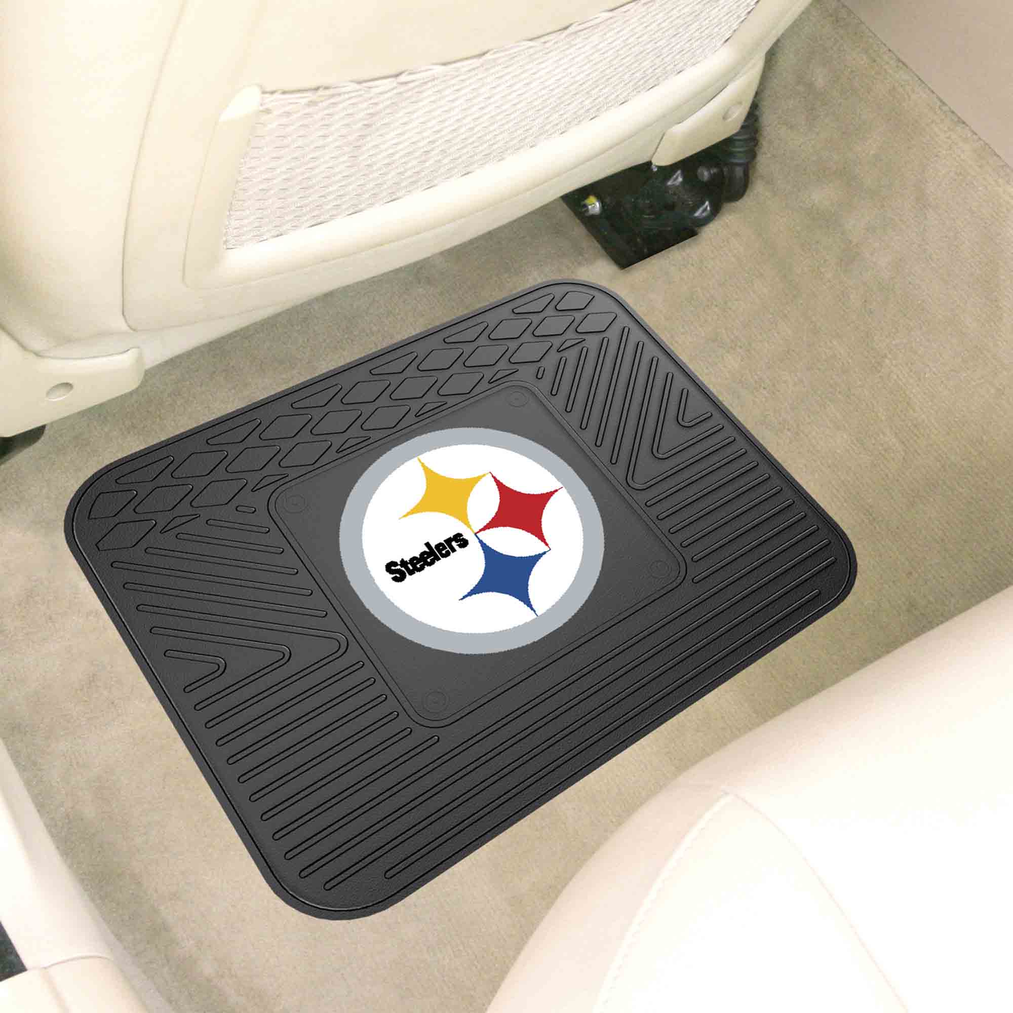 Fanmats Pittsburgh Steelers Rücksitz Auto Utility Mat – 14′′ x 17′′