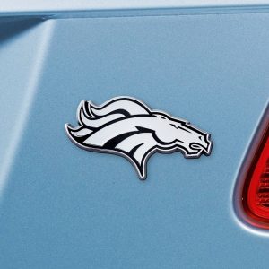 Fanmats Denver broncos 3D Chrom Metall Emblem