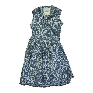 Peek Mädchen blau-weißes Kleid 7805822894140