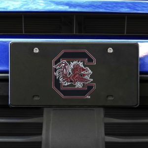 Fanmats South Carolina Gamecocks 3D schwarzes Kennzeichen