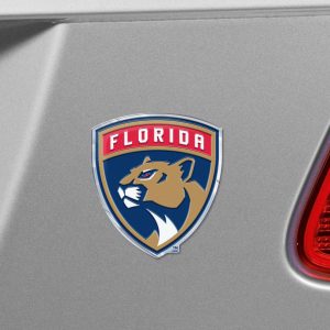 Fanmats florida panthers schweres Aluminium geprägte Farbe Emblem