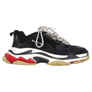 Balenciaga Dreifach Sneaker aus schwarzem Polyester