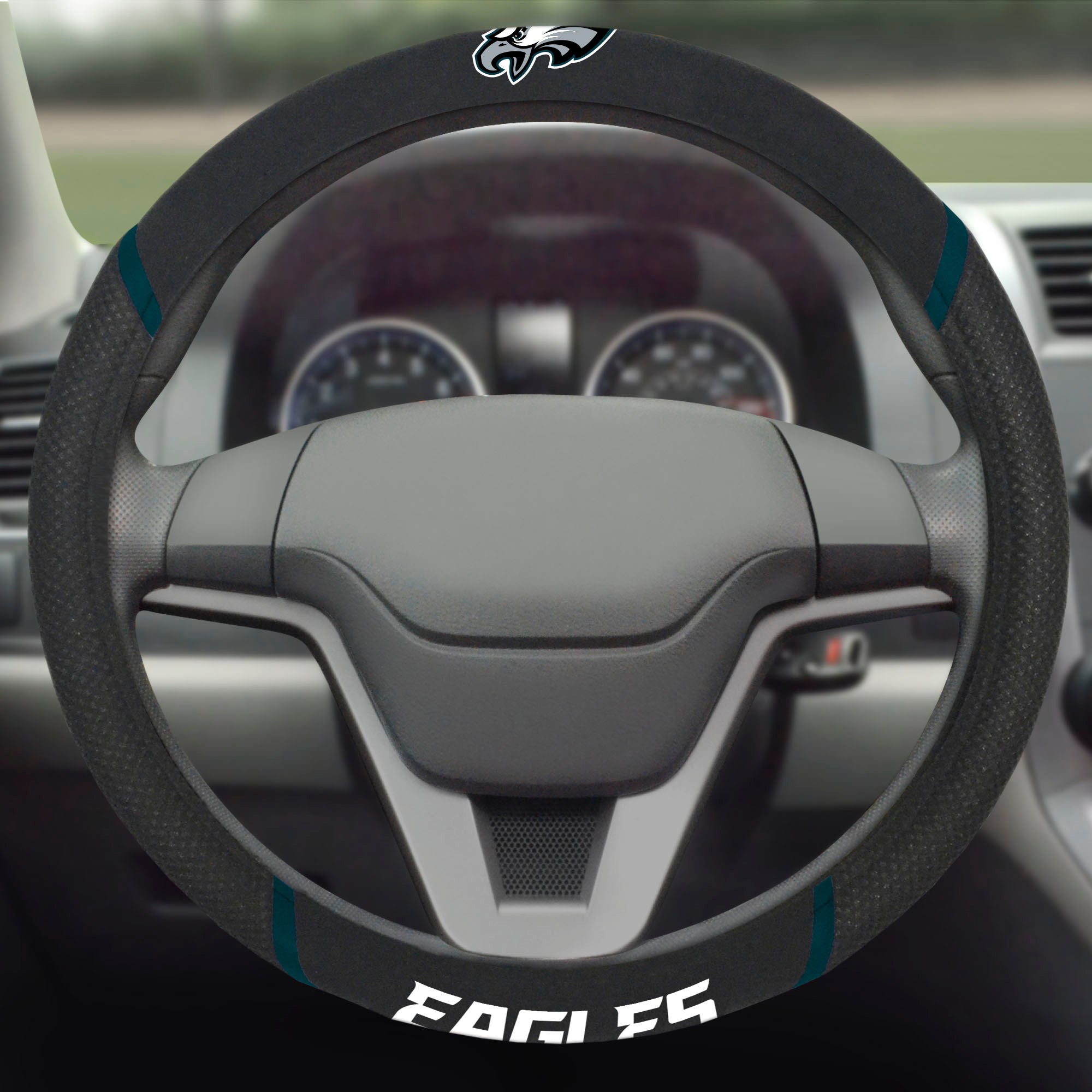 Fanmats Philadelphia Eagles Eagles gestickte Lenkradabdeckung