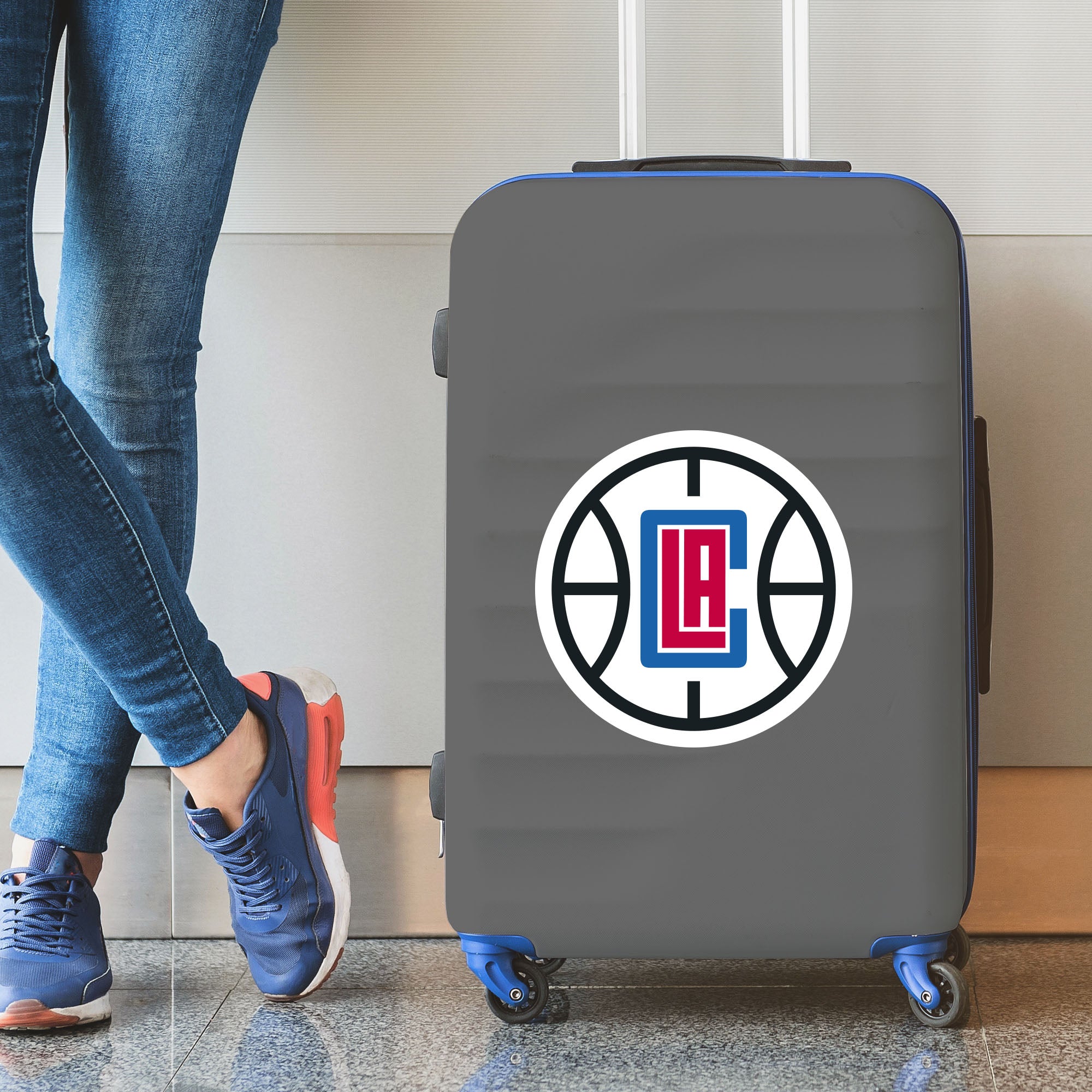 Fanmats Los Angeles Clippers große Aufkleber