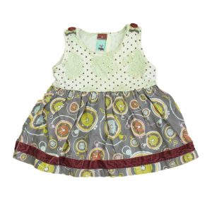 Matilda Jane Mädchen elfenbein-braun-grau Uhren Bluse 7805824204860