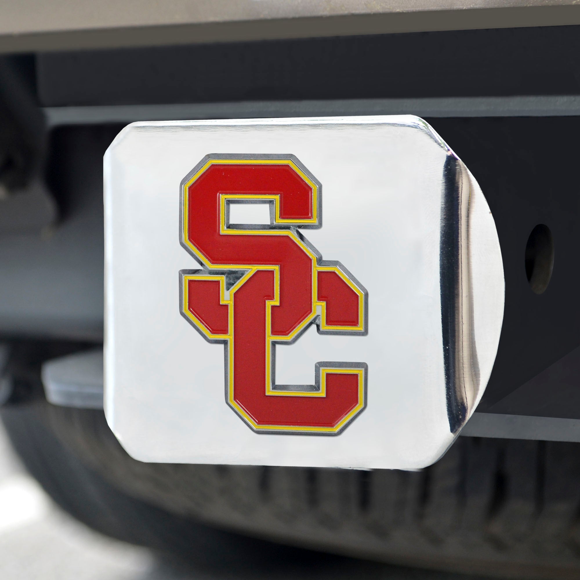 Fanmats Südkalifornien Trojaner Hitch Cover – 3D-Farbemblem