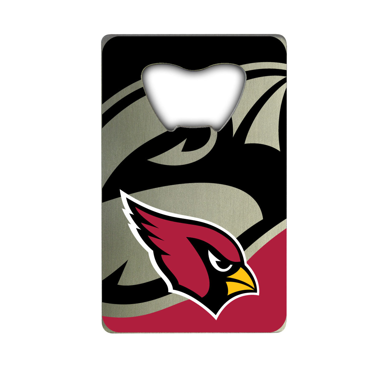 Fanmats Arizona Cardinals Kreditkarten-Stil Flaschenöffner - 2 "x 3,25"