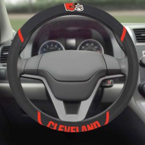 Fanmats Cleveland Browns bestickte Lenkradabdeckung