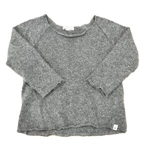 Zaikamoya Mädchen grauer Pullover