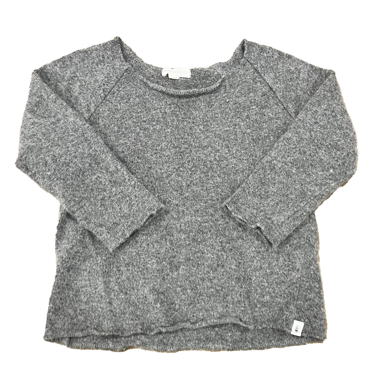 Zaikamoya Mädchen grauer Pullover