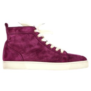 Christian Louboutin Rantus High Top Sneaker aus Veloursleder