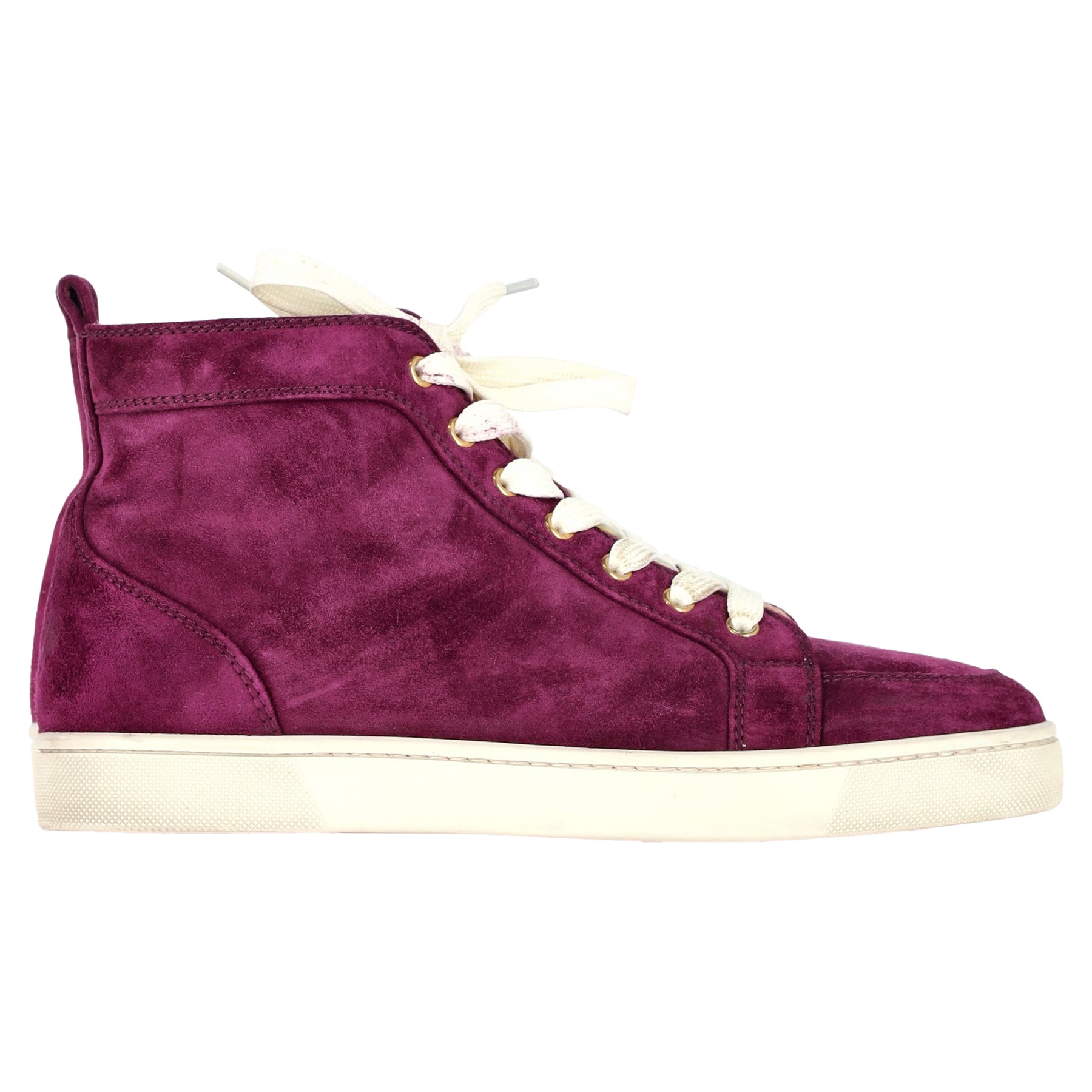 Christian Louboutin Rantus High Top Sneaker aus Veloursleder