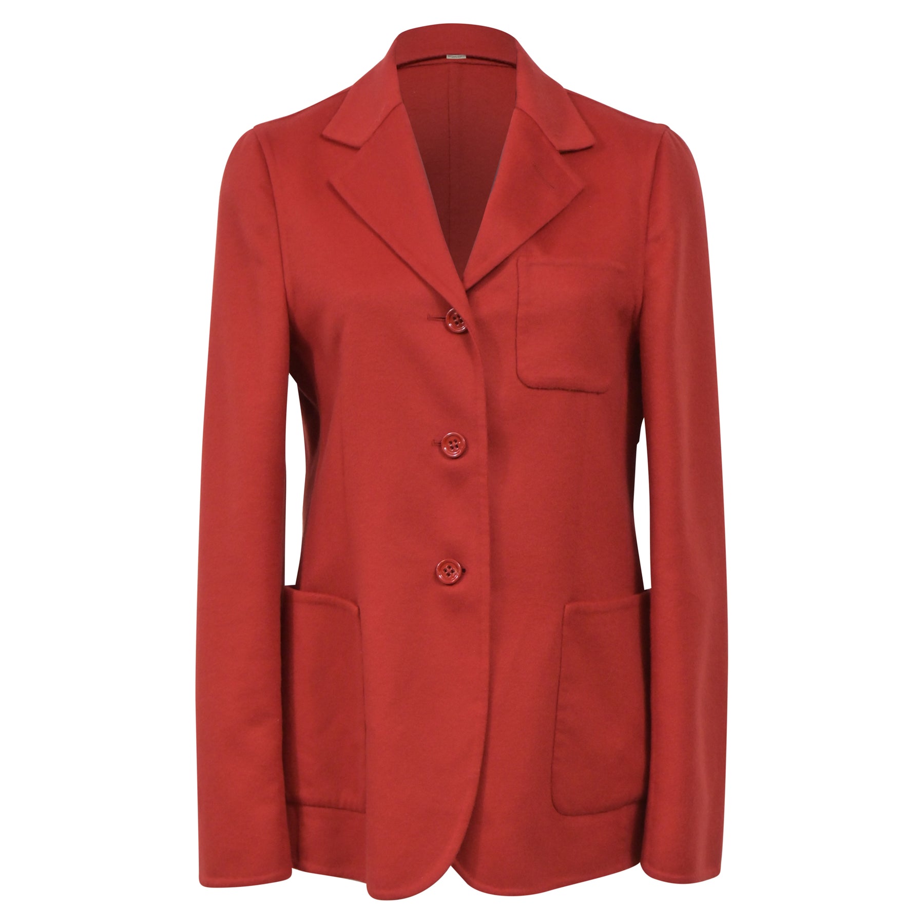 Bottega Veneta Blazer aus roter Wolle
