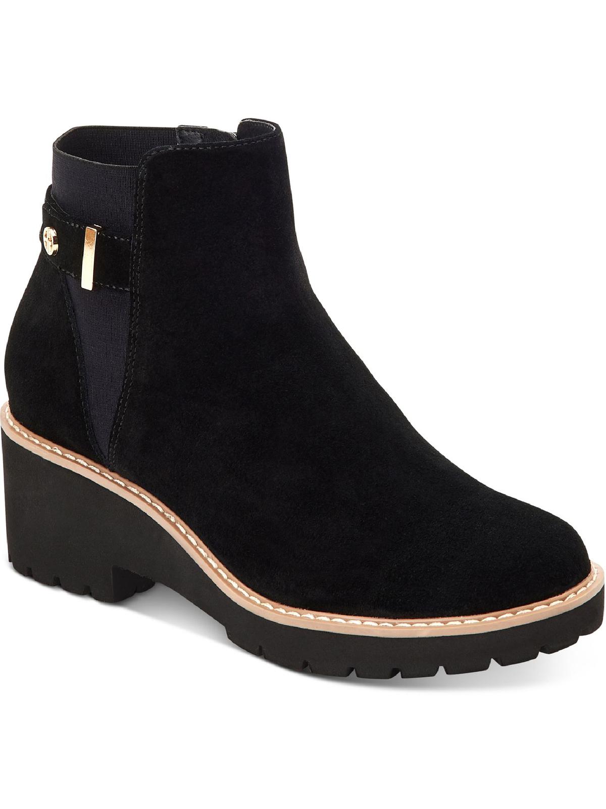 Vaass Damen Wildleder Knöchel Keil Stiefel