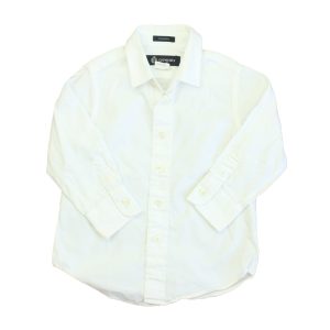 Crewcuts Jungen weiß Knopf unten langen Ärmel 7805820502076