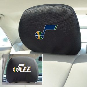 Fanmats Utah Jazz bestickt Kopf Rest Cover Set – 2 Stück