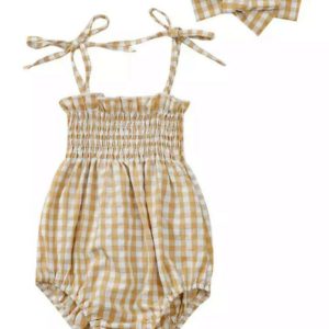 Tiny Honig Bubble Strampler und Stirnband Set
