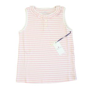 Classic Prep Mädchen lilly-rosa , helles weißes Polohemd Größe: 6-14 Jahre 7805824303164