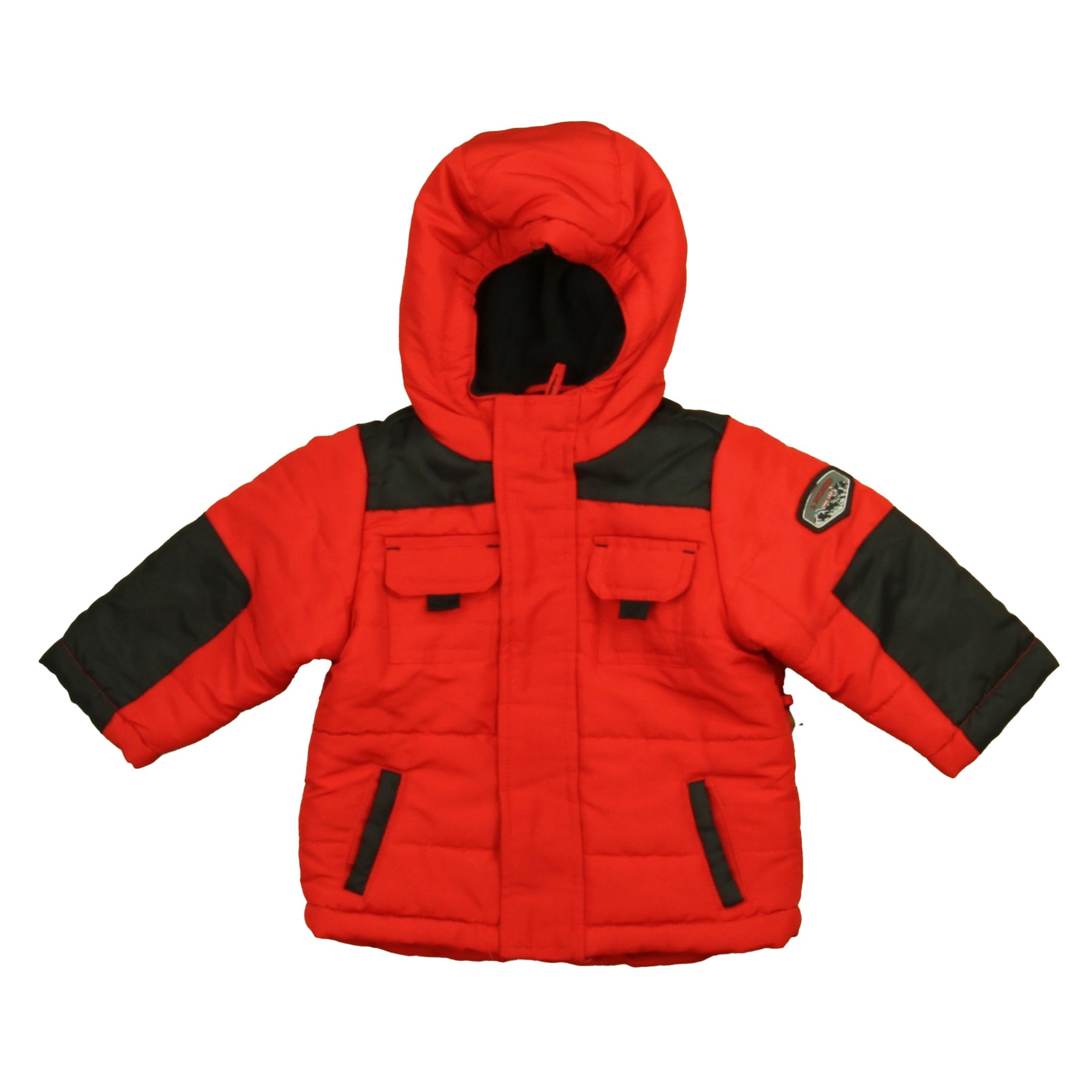Roter Wintermantel der Rothschild Jungen