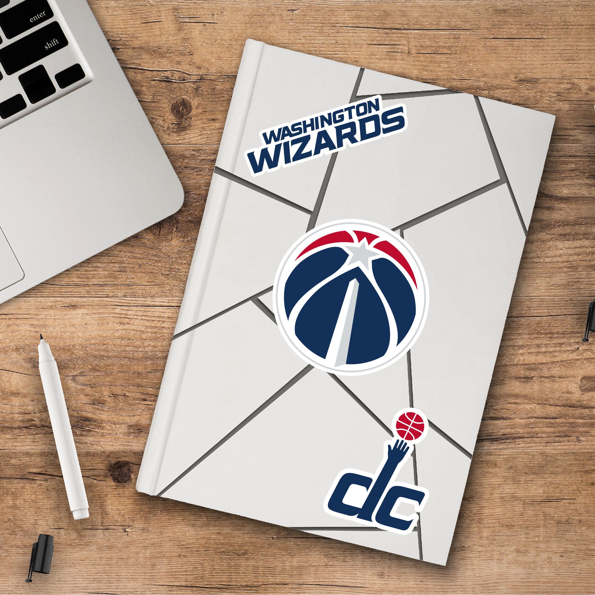 Fanmats Washington Wizards 3 Stück Aufkleber Set