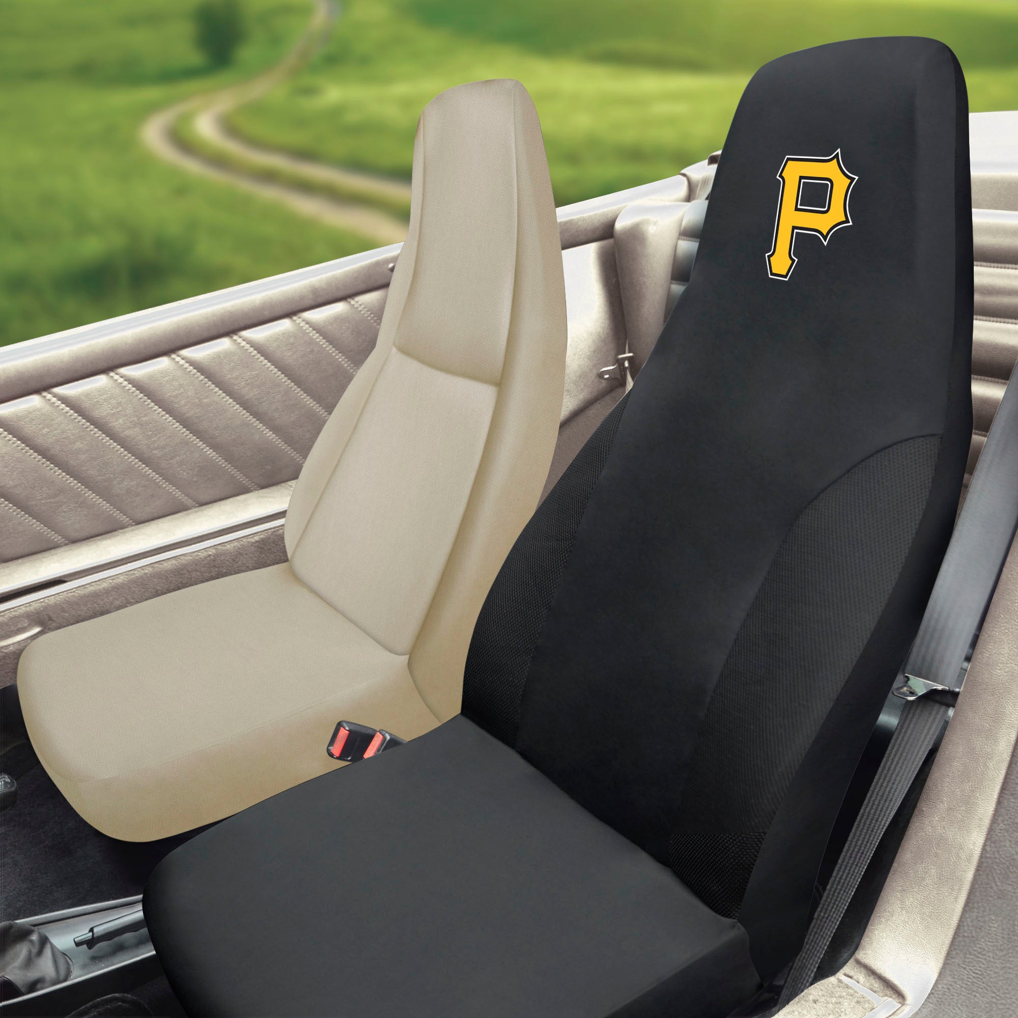Fanmats Pittsburgh Piraten bestickt Sitzbezug