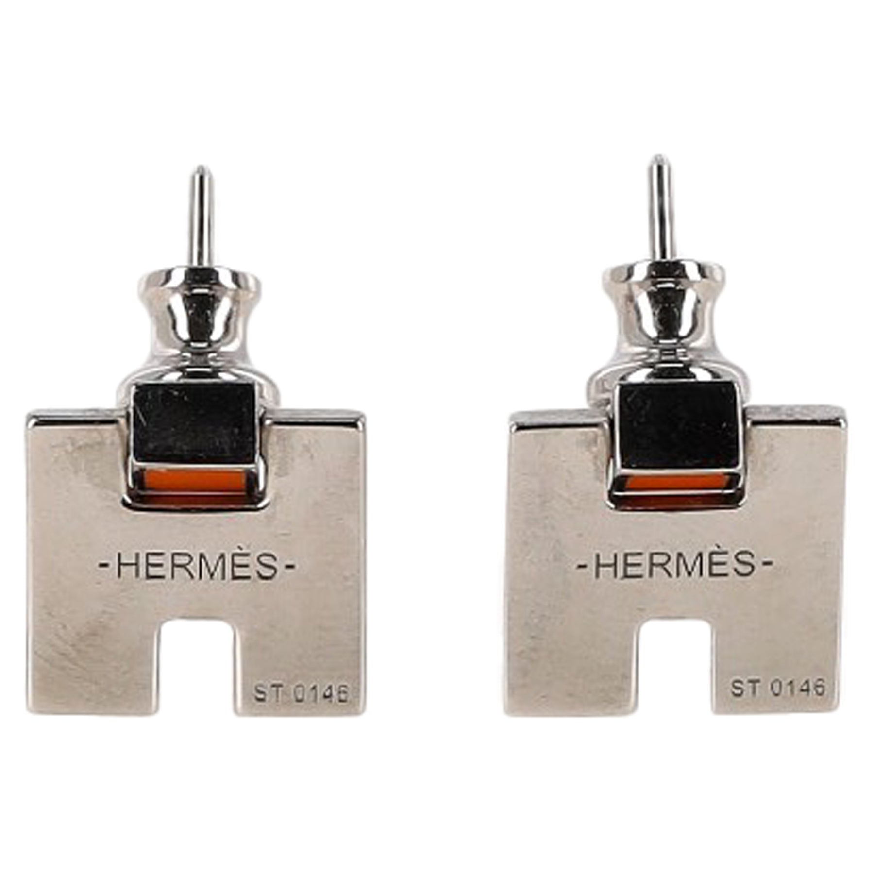 Ohrringe von Hermès Eileen in Silber