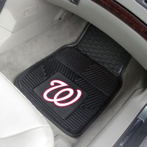 Fanmats Washington Nationals Heavy Duty Auto Matte Set – 2 Stück