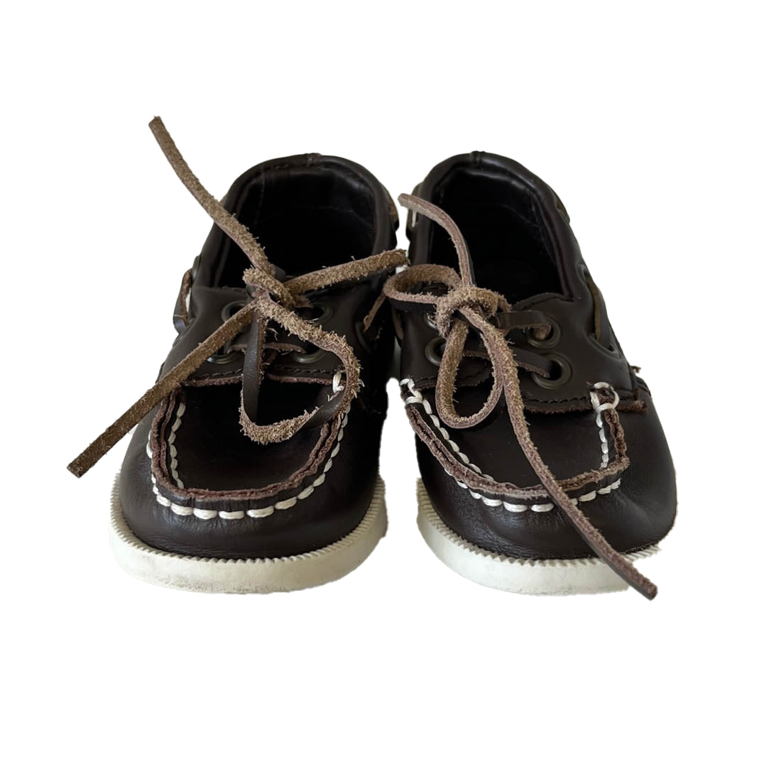 Janie and Jack Jungen braune Schuhe